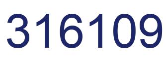 Número 316109 imagen azul