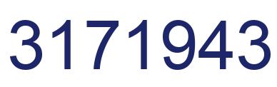Número 3171943 imagen azul