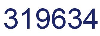 Número 319634 imagen azul