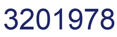 Number 3201978 blue image