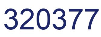 Número 320377 imagen azul