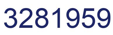 Número 3281959 imagen azul