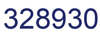 Número 328930 imagen azul