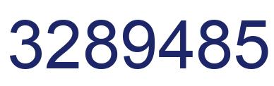 Número 3289485 imagen azul
