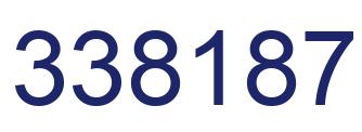 Número 338187 imagen azul