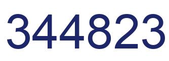 Número 344823 imagen azul