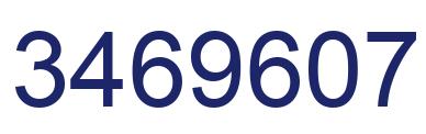 Número 3469607 imagen azul