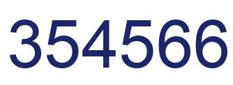 Número 354566 imagen azul