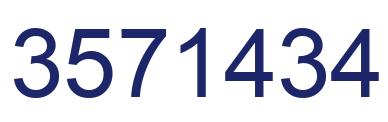 Número 3571434 imagen azul