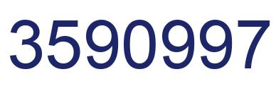 Número 3590997 imagen azul