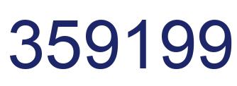 Número 359199 imagen azul