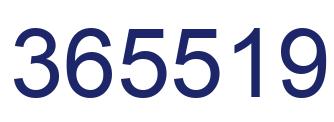 Número 365519 imagen azul