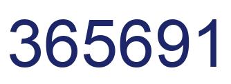 Número 365691 imagen azul