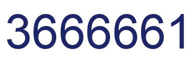 Número 3666661 imagen azul