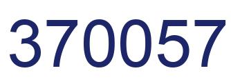 Número 370057 imagen azul