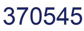 Número 370545 imagen azul