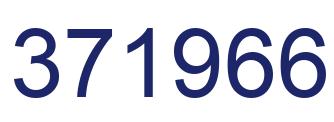 Number 371966 blue image