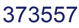 Number 373557 blue image