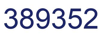Number 389352 blue image