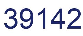 Número 39142 imagen azul