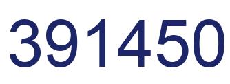 Número 391450 imagen azul