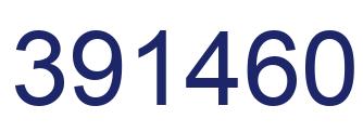 Número 391460 imagen azul