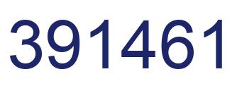 Número 391461 imagen azul
