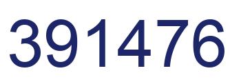 Número 391476 imagen azul