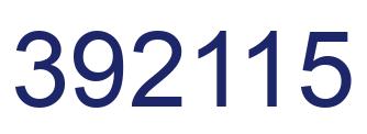 Número 392115 imagen azul