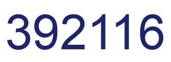Número 392116 imagen azul