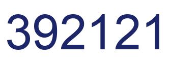 Número 392121 imagen azul