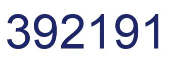 Número 392191 imagen azul