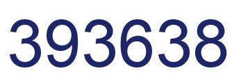 Número 393638 imagen azul
