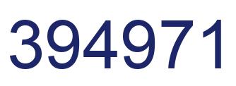 Número 394971 imagen azul