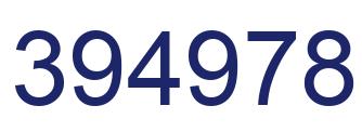 Número 394978 imagen azul