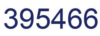 Número 395466 imagen azul