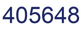 Número 405648 imagen azul
