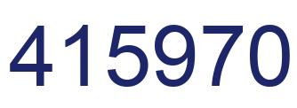 Número 415970 imagen azul