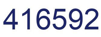Número 416592 imagen azul