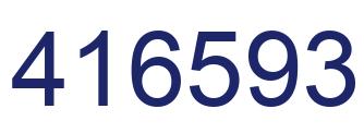 Número 416593 imagen azul