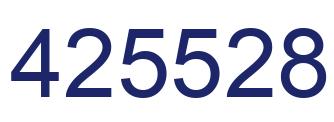 Número 425528 imagen azul