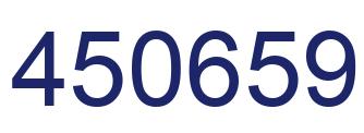 Number 450659 blue image
