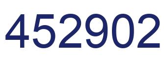 Número 452902 imagen azul