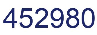 Número 452980 imagen azul