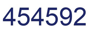 Número 454592 imagen azul