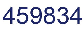 Número 459834 imagen azul