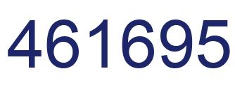 Número 461695 imagen azul