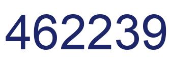 Number 462239 blue image