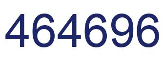 Número 464696 imagen azul