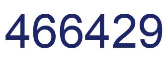 Número 466429 imagen azul